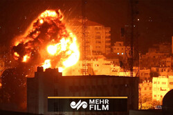 VIDEO: Israeli air strikes on Gaza strip