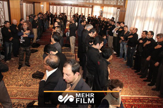 ٹوکیومیں ایرانی سفارتخانہ میں نویں محرم کی شب میں عزاداری