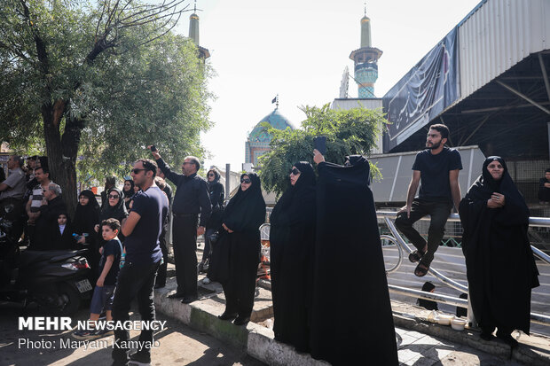 عزاداری تاسوعای حسینی در تهران