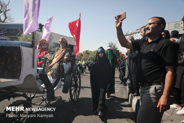 عزاداری تاسوعای حسینی در تهران