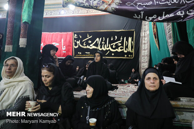 عزاداری تاسوعای حسینی در تهران