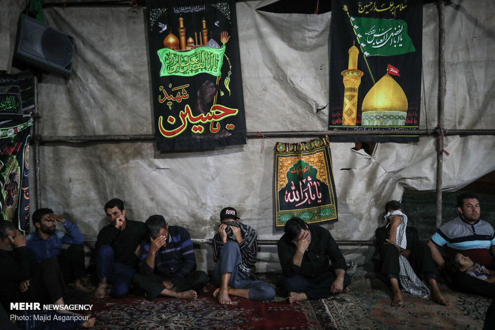 عزاداری افغانستانی های مقیم تهران