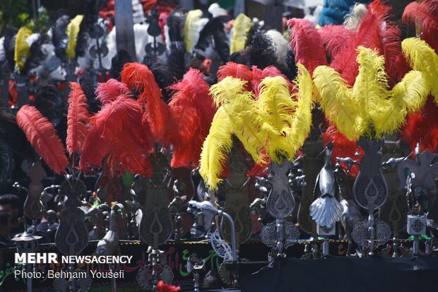 Ashura mourning ceremony in Khomein