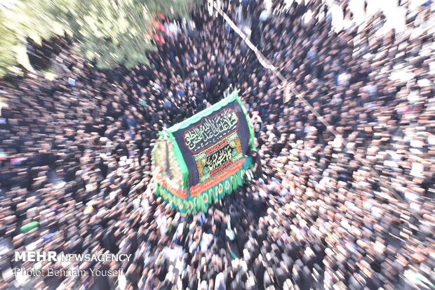 Ashura mourning ceremony in Khomein