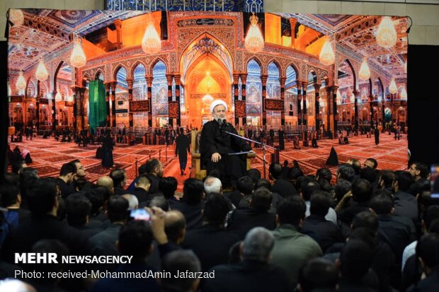 عزاداری عاشورای حسینی در دانشگاه تهران