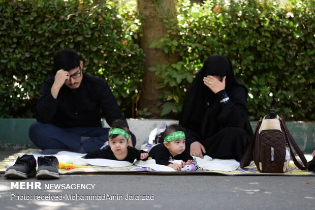 عزاداری عاشورای حسینی در دانشگاه تهران
