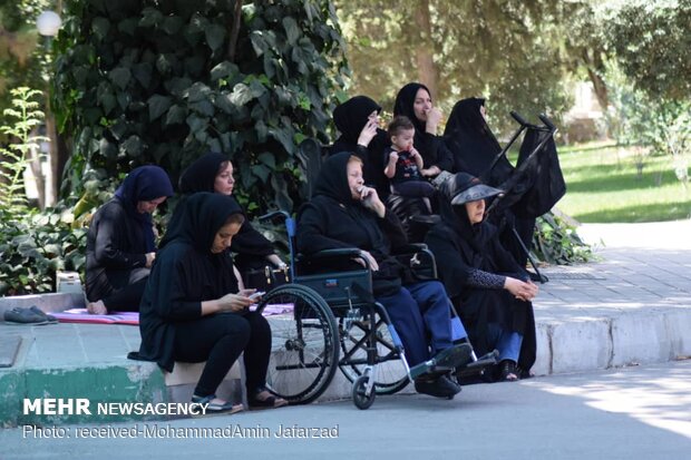 عزاداری عاشورای حسینی در دانشگاه تهران