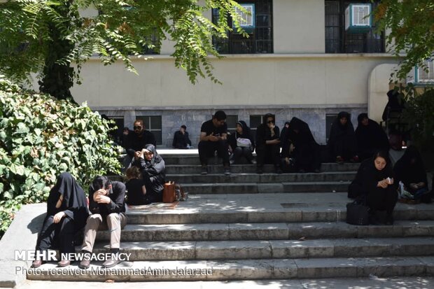 عزاداری عاشورای حسینی در دانشگاه تهران