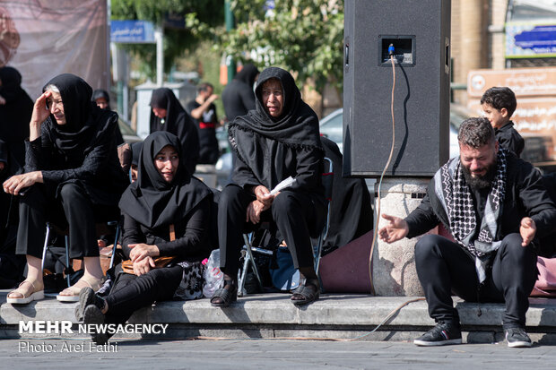 عزاداری عاشورای حسینی در حسن آباد تهران