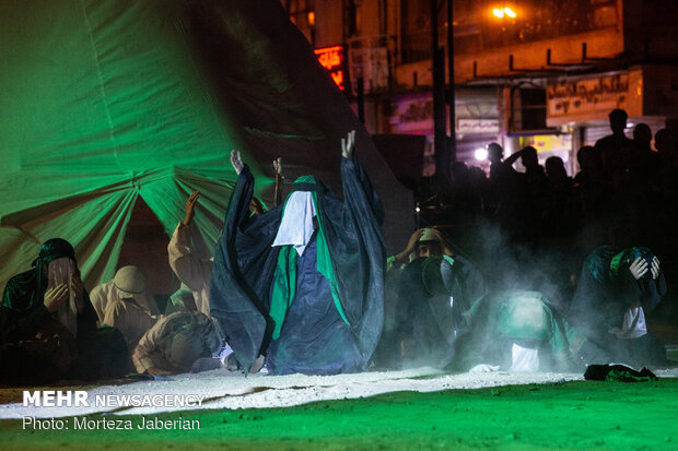 مراسم خیمه سوزان در اهواز