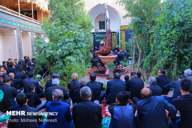 عزاداری عاشورای حسینی در حسینیه ته گود بیرجند