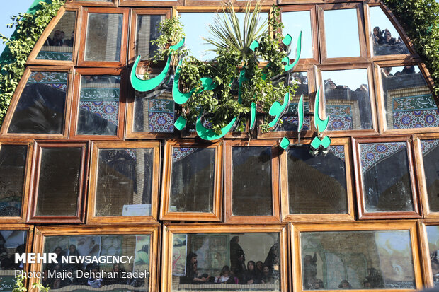 ‘Nakhl Bardari’ rituals in Ashura Day in Mehriz