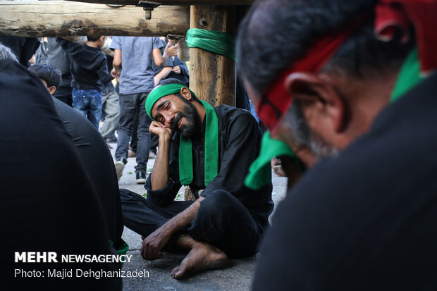 ‘Nakhl Bardari’ rituals in Ashura Day in Mehriz