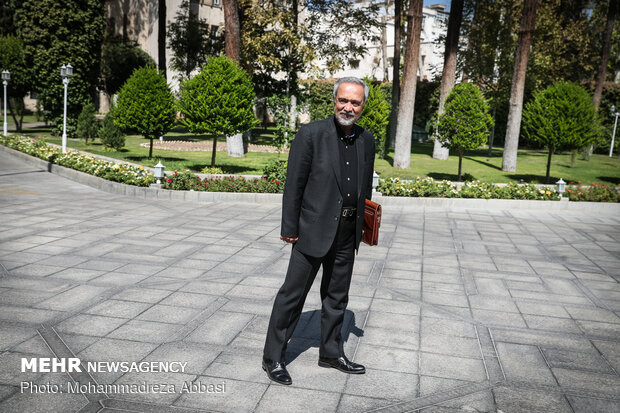 Sidelines of Cabinet meeting 