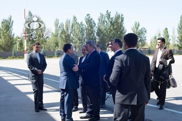 وزیر کشور وارد بیشکک قرقیزستان شد
