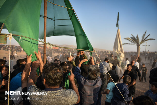 Iran’s largest field ‘passion play’ in Sahra Rud, Fars prov.