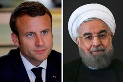 Rouhani, Macron