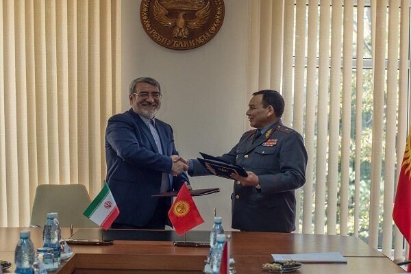Iran, Kyrgyzstan ink agreement on security coop. 