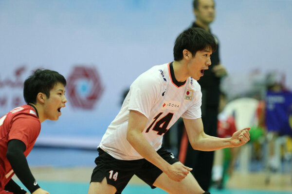 تیم ملی والیبال ژاپن وارد ارومیه شد