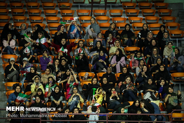 Iran vs Qatar at 2019 Asian Volleyball C’ship