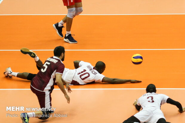 Iran vs Qatar at 2019 Asian Volleyball C’ship