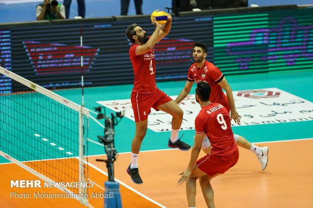 Iran vs Qatar at 2019 Asian Volleyball C’ship