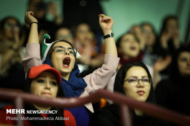 Iran vs Qatar at 2019 Asian Volleyball C’ship