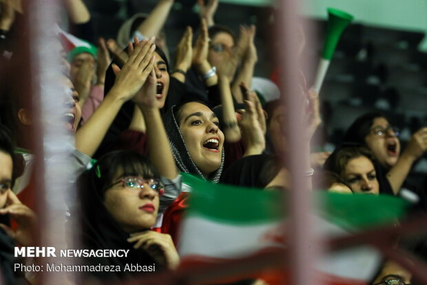 Iran vs Qatar at 2019 Asian Volleyball C’ship