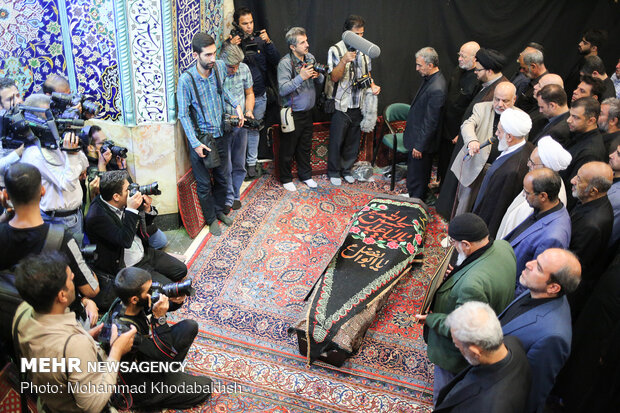 Commemoration ceremony of Habibollah Asgaroladi