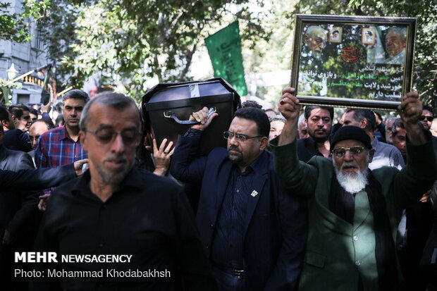 Commemoration ceremony of Habibollah Asgaroladi