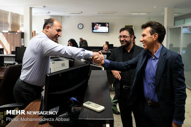 Italian amb. visits Mehr News HQ 