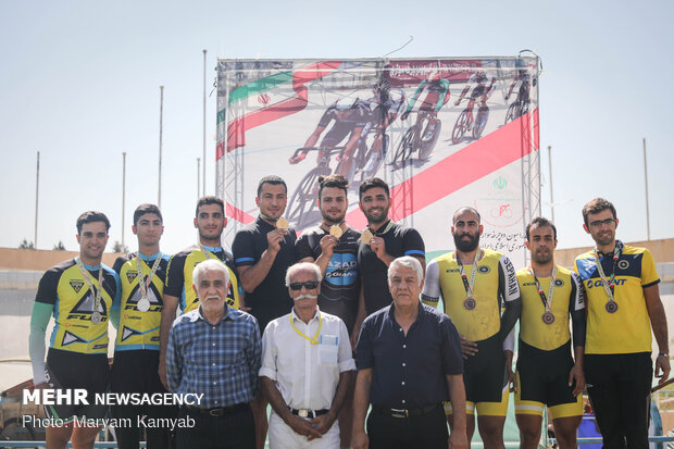 Last stage of Iran’s track cycling league