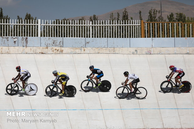 Last stage of Iran’s track cycling league