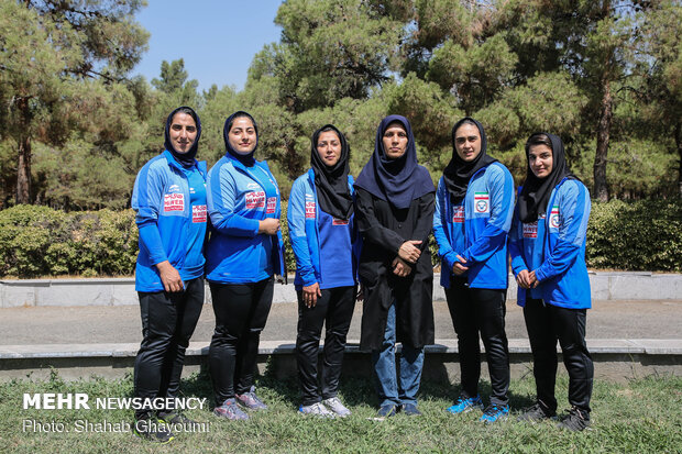 Presser of head coaches of Iran national men’s and women’s weightlifting teams