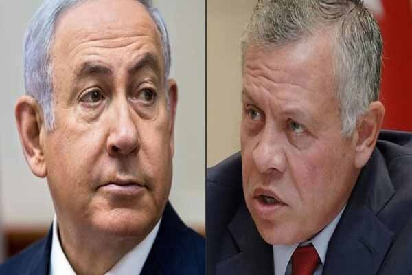 اردن کا اسرائیل کو لیز پر دیے گئے علاقے واپس لینے کا اعلان
