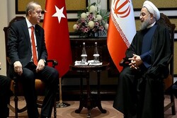 صدر روحانی کی صدر اردوغان سے ملاقات