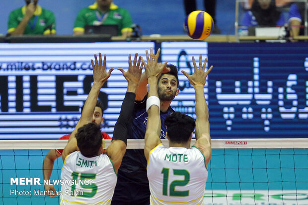 Iran vs Australia at 2019 Asian Volleyball C’ship