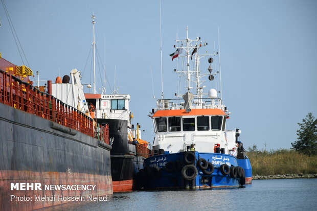Maritime search, rescue maneuver in Astara