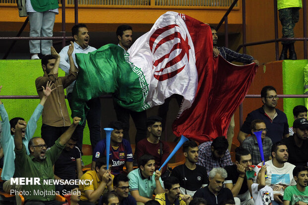 مباراة للكرة الطائرة بين ايران واستراليا