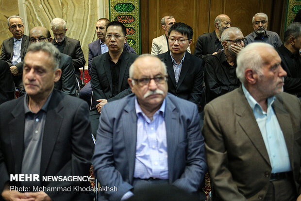 Funeral of Asadollah Asgaroladi in Tehran