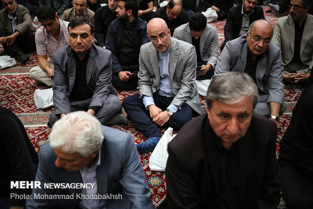 Funeral of Asadollah Asgaroladi in Tehran