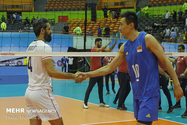 Iran vs China at 2019 Asian Volleyball C’ship