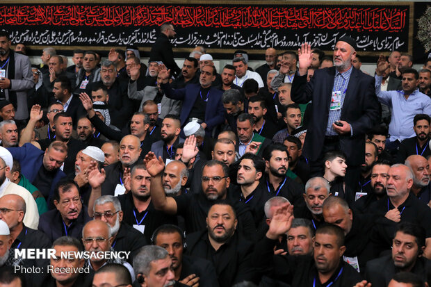 Ayat. Khamenei’s meeting with Iraqi hosts to Karbala pilgrims