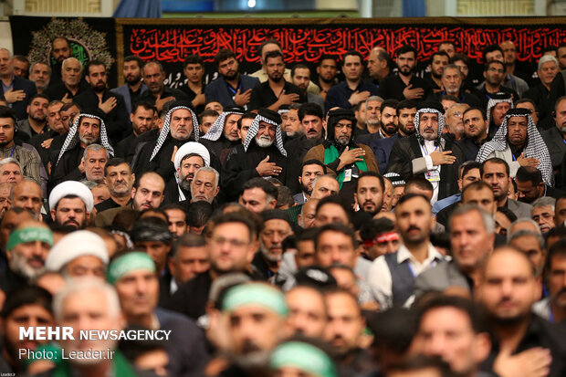 Ayat. Khamenei’s meeting with Iraqi hosts to Karbala pilgrims