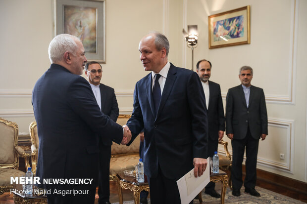 Iran Foreign Minister meeting with new Swedish envoy 