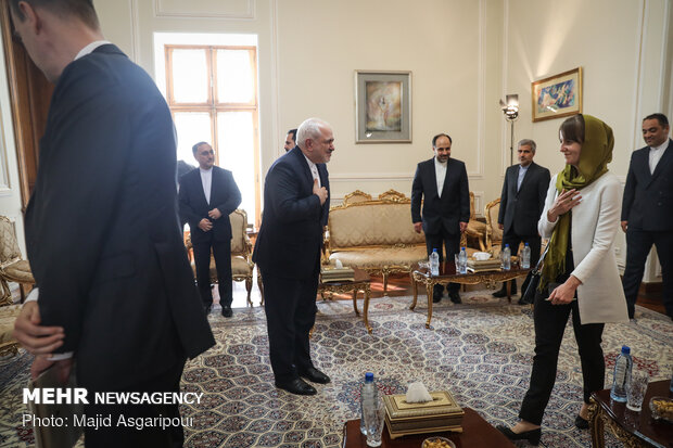 Iran Foreign Minister meeting with new Swedish envoy 