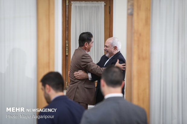 FM Zarif’s meeting with departing North Korean envoy