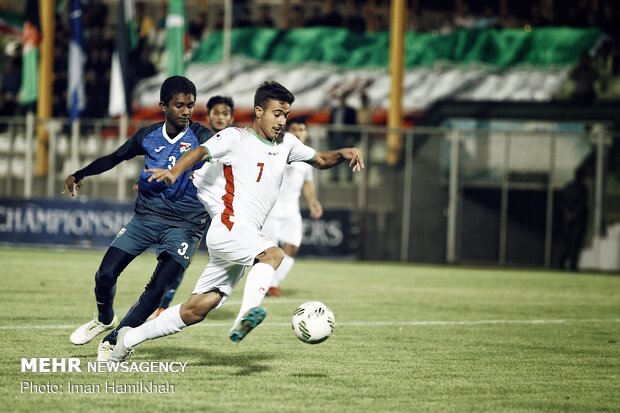 Iran 13-0 Maldives in 2020 AFC U-16 C’ship