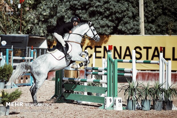 مسابقات پرش با اسب قهرمانی کشور در همدان