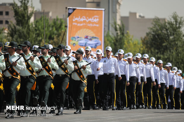 Grand Maneuver of Safe Mehr, Safe City in Tehran's Velayat Park 